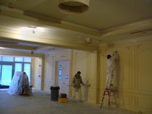 a fine finish to a deluxe retirement residential condominium